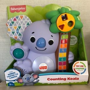 Brand new Fisher Price Counting Koala Toy for baby